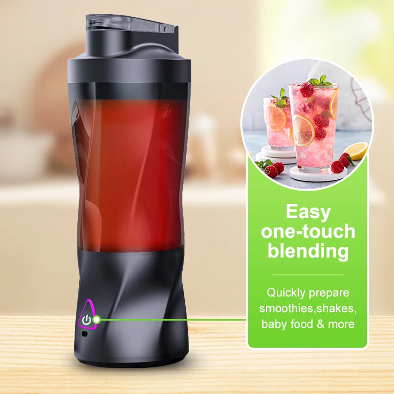 Portable Smoothie Blender – Fresh Juices Anytime, Anywhere