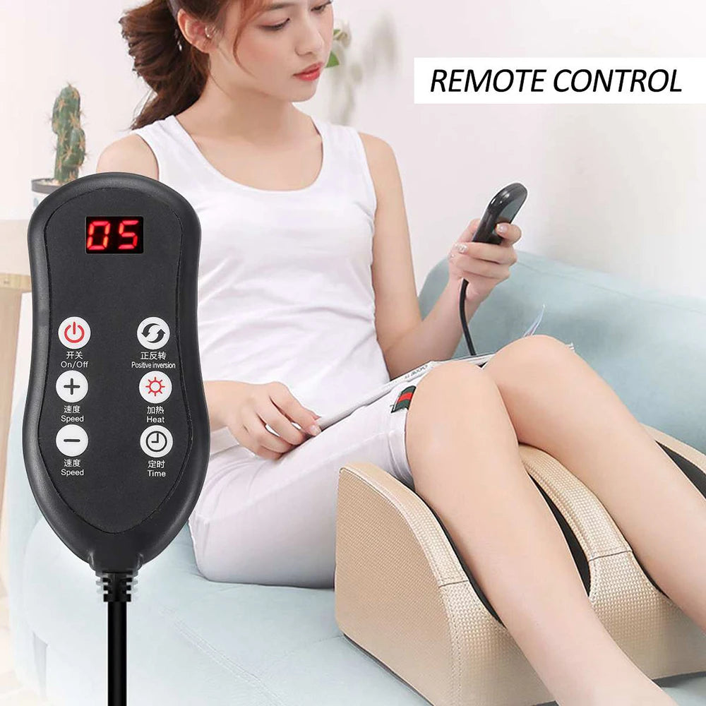 Heated Shiatsu Foot Massager for Pain Relief & Relaxation