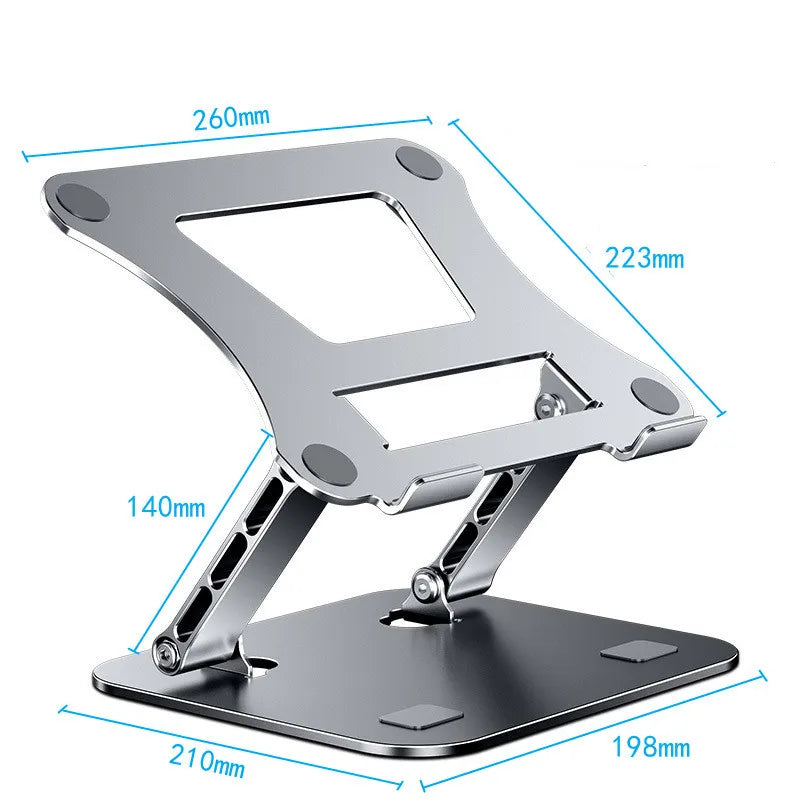 Adjustable Laptop & Tablet Stand – Ergonomic Aluminum Design