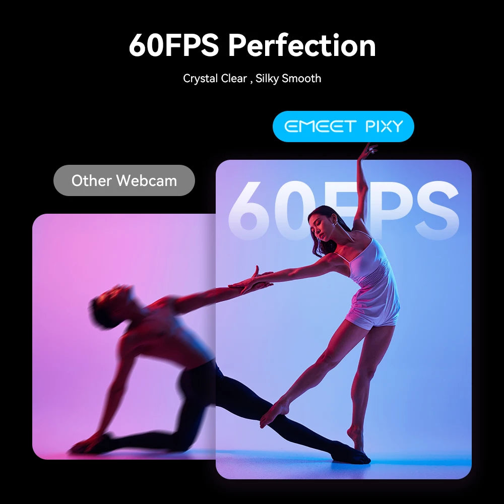 4K AI Tracking Webcam with Autofocus & Dual Cameras